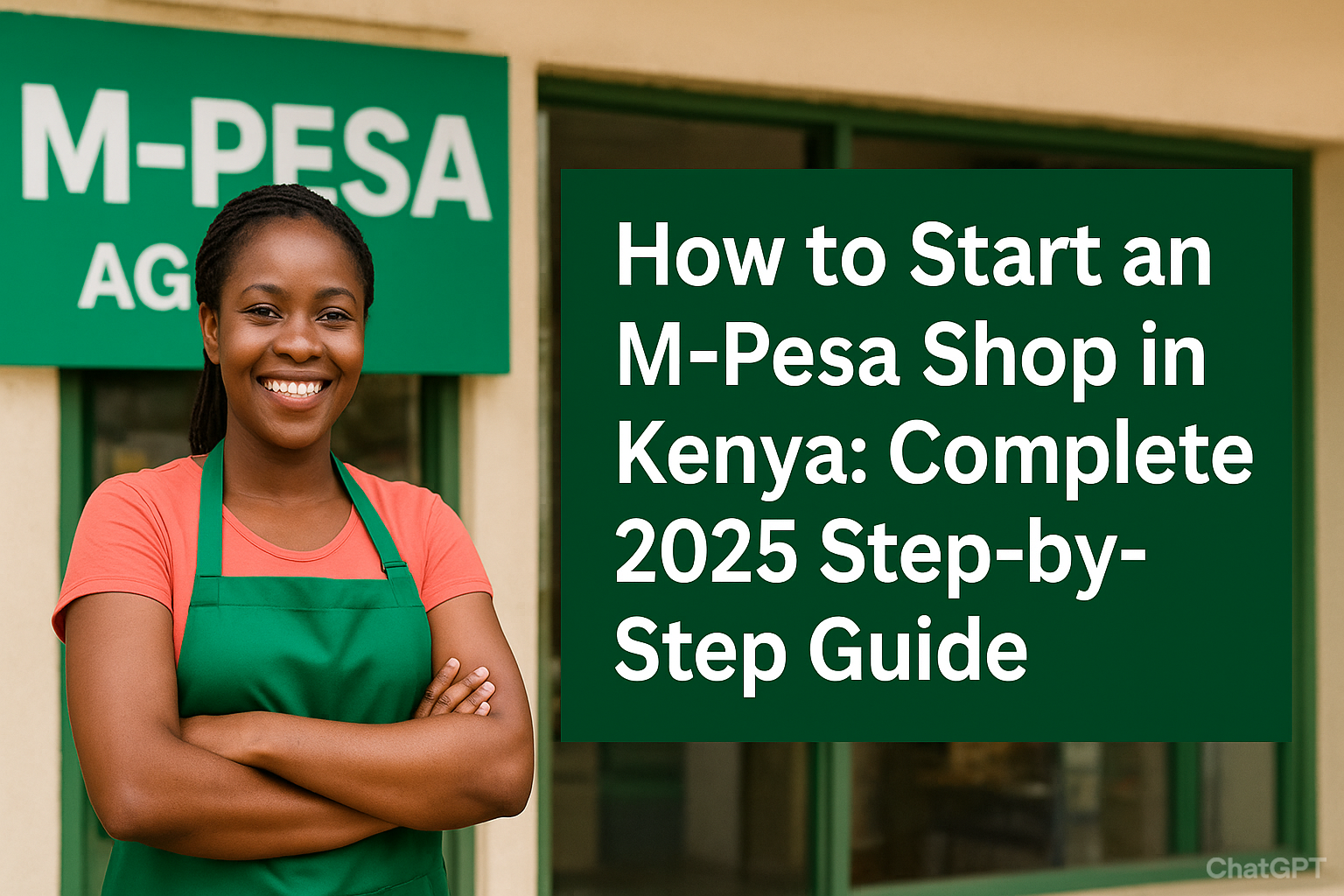 How to Start an M-Pesa Shop in Kenya: Complete 2025 Step-by-Step Guide
