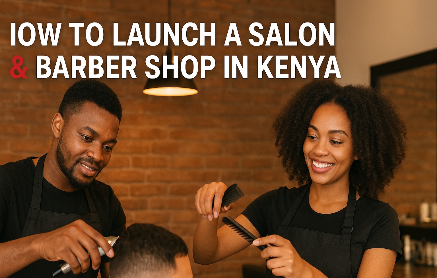 How to Launch a Salon & Barber Shop in Kenya: Step-by-Step Guide 💇🏽‍♀️💈