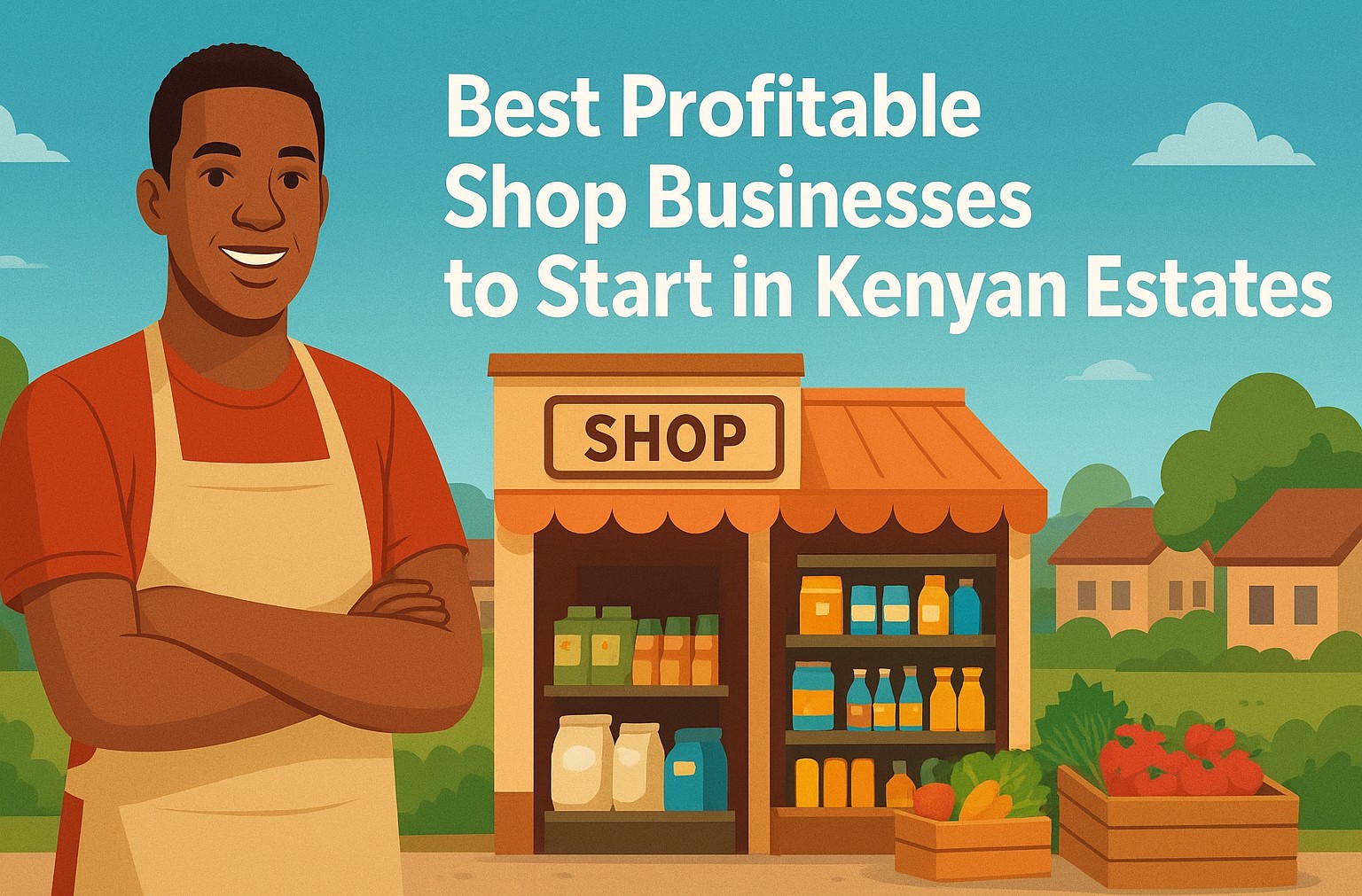 Best Profitable Shop Businesses to Start in Kenyan Estates 💡