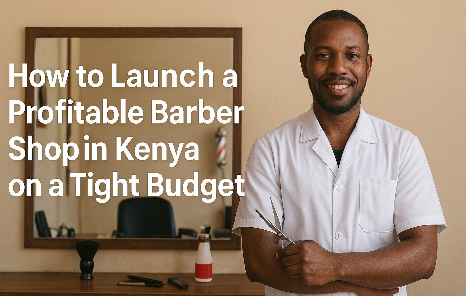 How to Launch a Profitable Barber Shop in Kenya on a Tight Budget ✂️