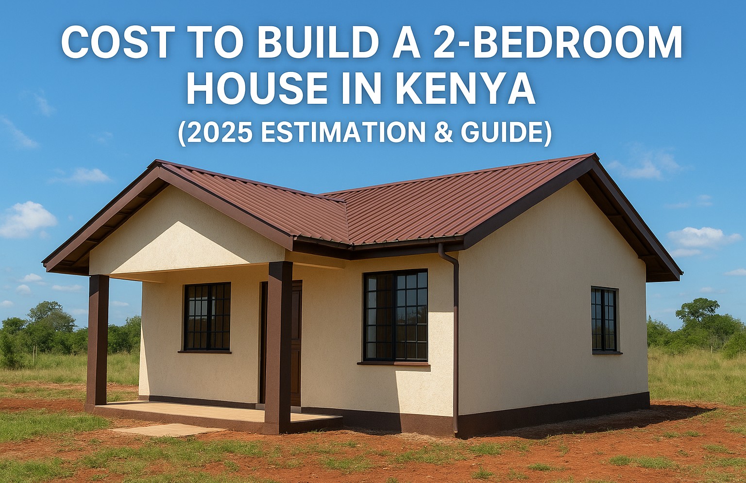 Cost to Build a 2-Bedroom House in Kenya (2025 Estimation & Guide)
