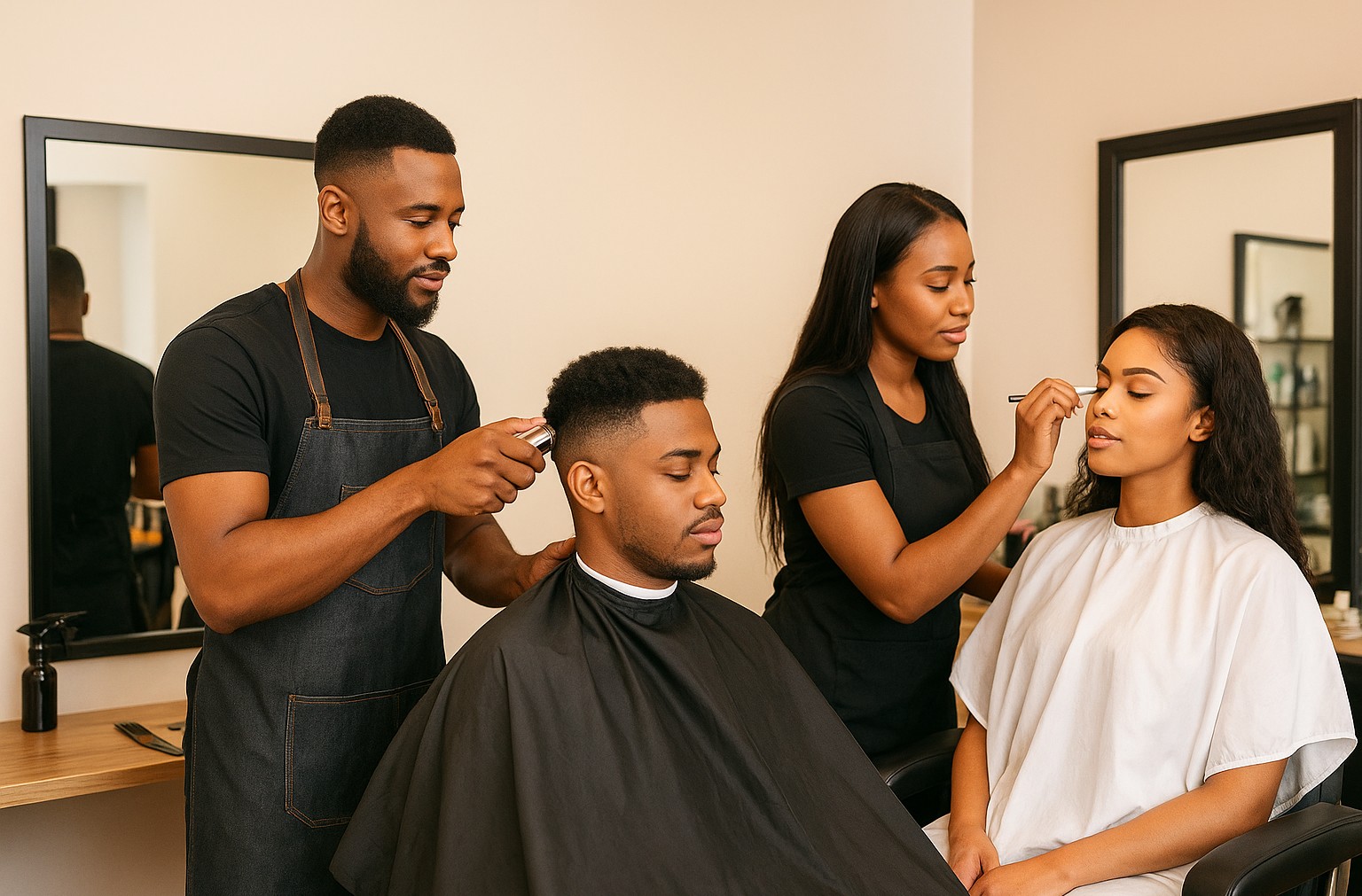 How to Start a Profitable Kinyozi + Salon Combo Business in Kenya