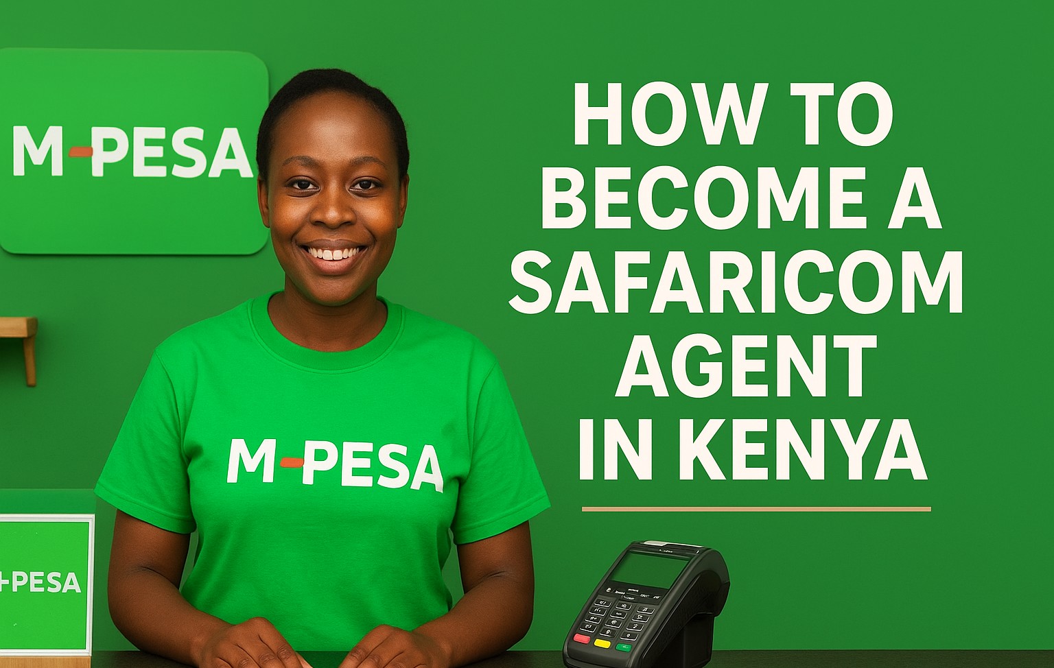 How to Become a Safaricom (M-PESA) Agent in Kenya: A Step-by-Step Guide 🚀