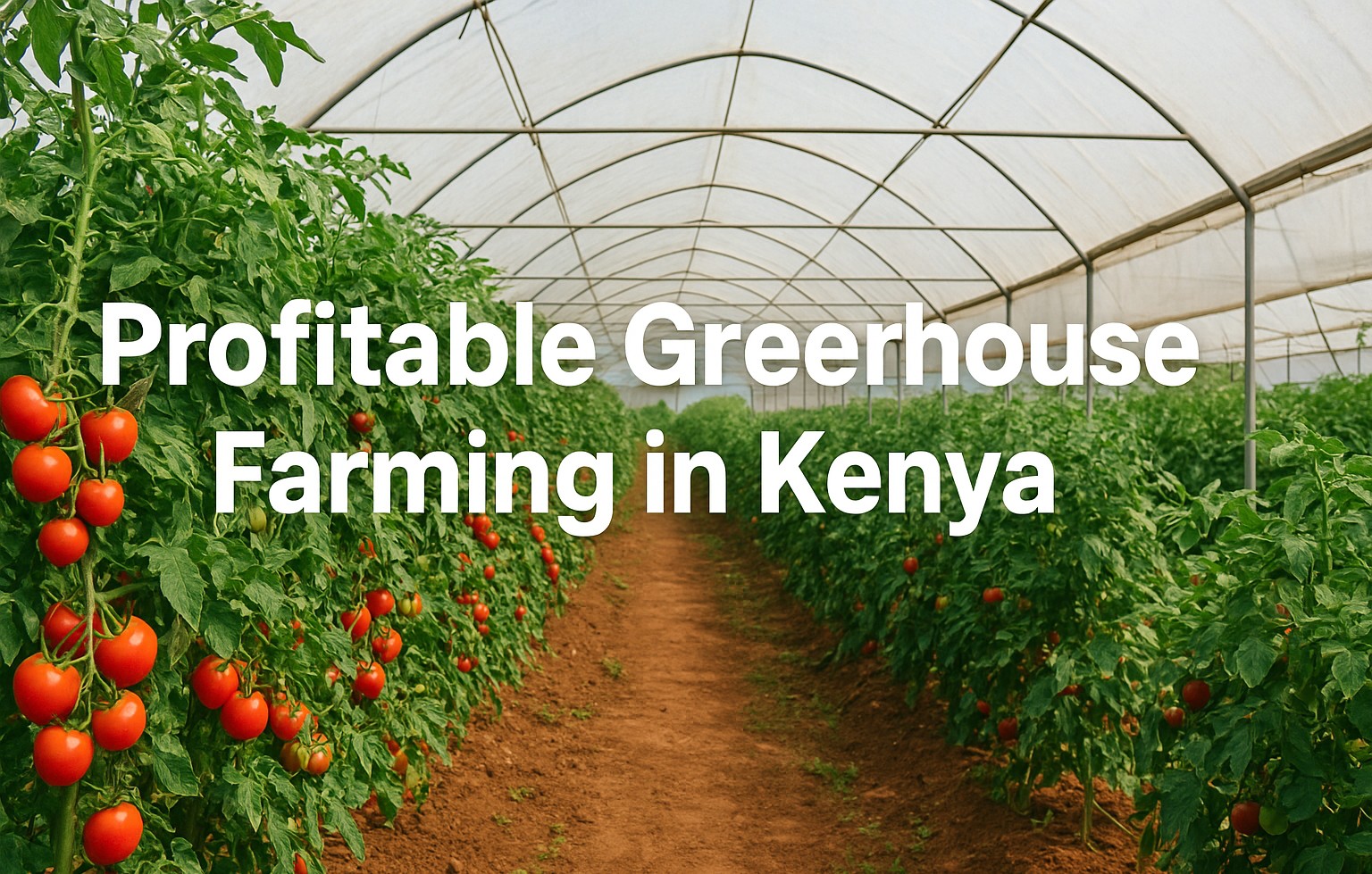 Profitable Greenhouse Farming in Kenya: How to Start, Scale & Succeed