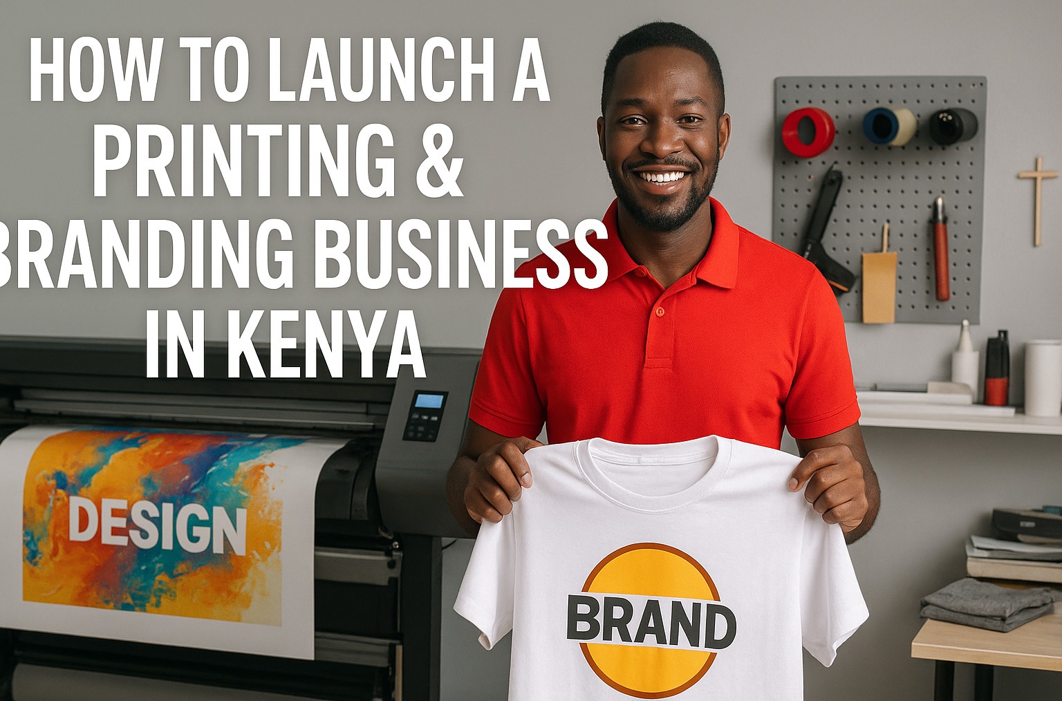 How to Launch a Printing & Branding Business in Kenya (2025 Edition)