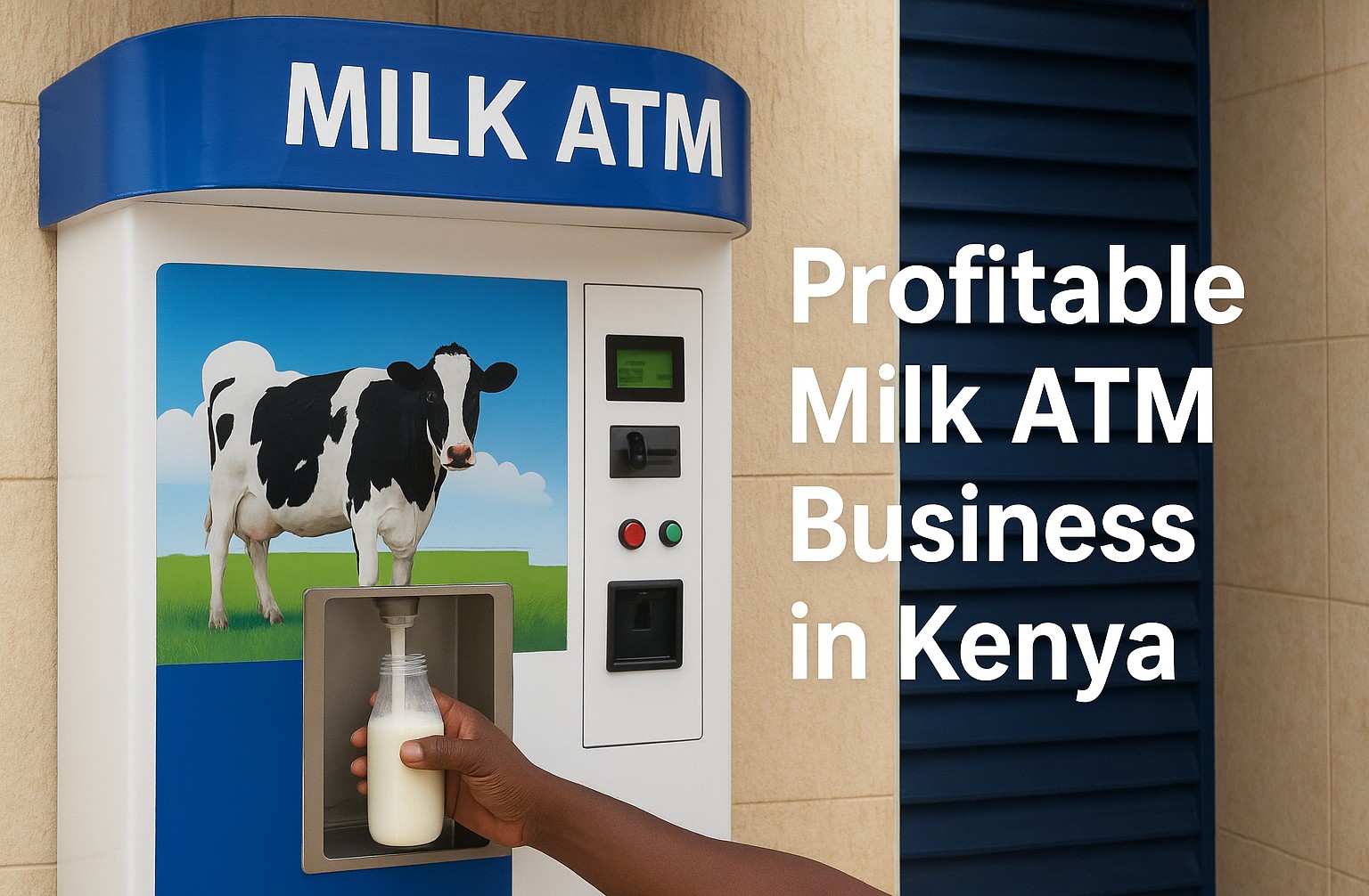 Profitable Milk ATM Business in Kenya: A Complete 2025 Guide 🥛