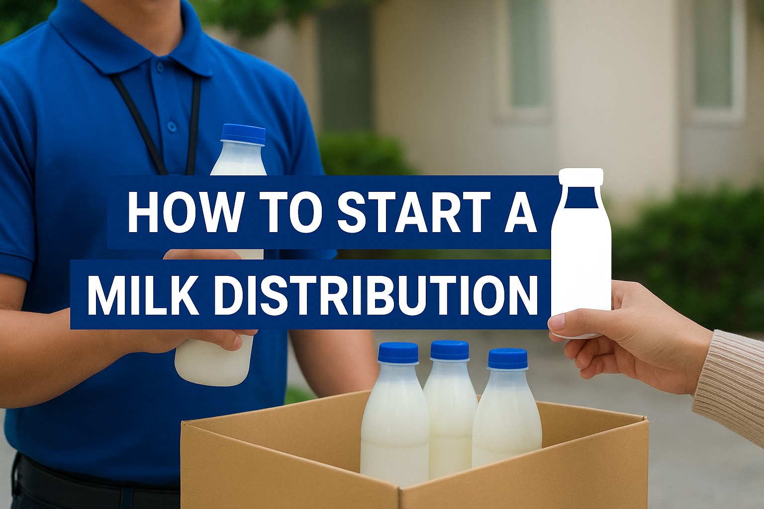 How to Start a Milk Distribution Business 🥛
