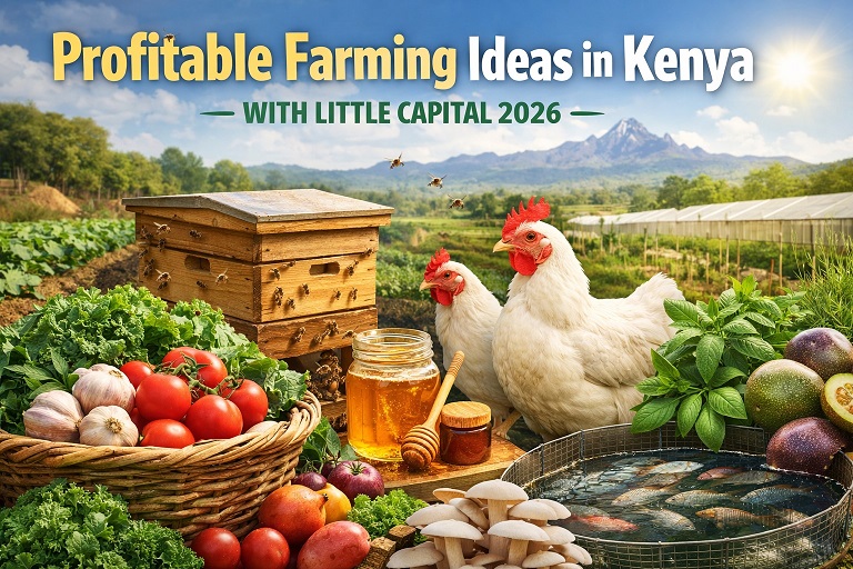 Profitable Farming Ideas in Kenya with Little Capital 2026