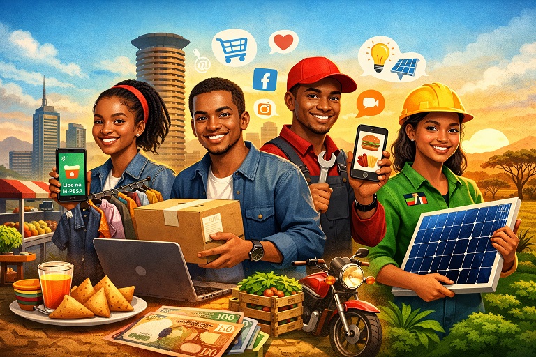 Top Small Business Ideas for Youth in Kenya 2026 (High Growth & Low Capital)