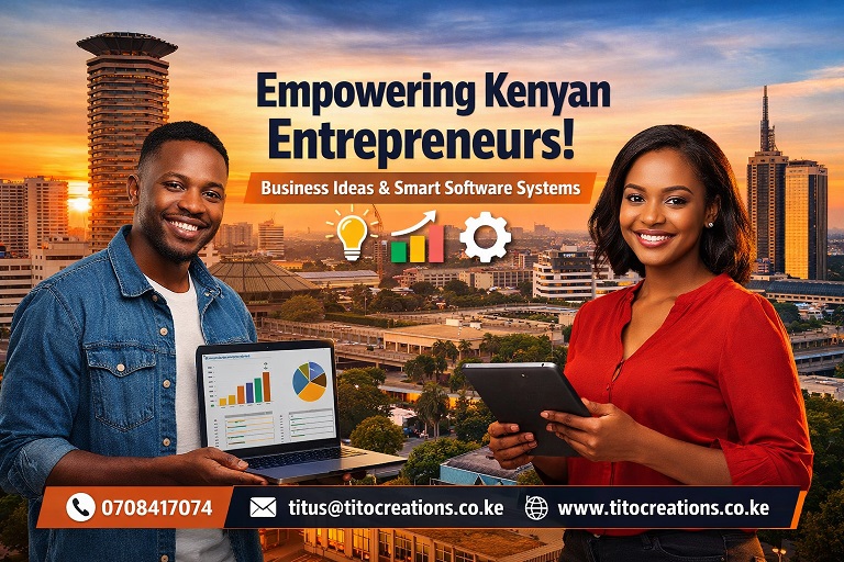 How TitoCreations Empowers Kenyan Entrepreneurs With Smart Business Systems