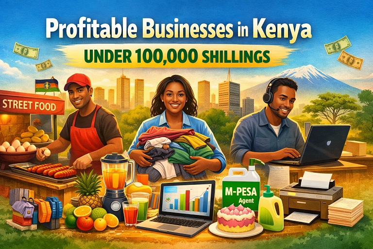 Profitable Businesses in Kenya Under 100,000 Shillings