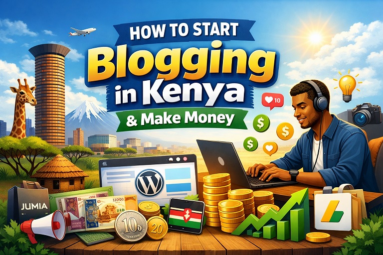 How to Start Blogging in Kenya and Make Money (2026 Guide)