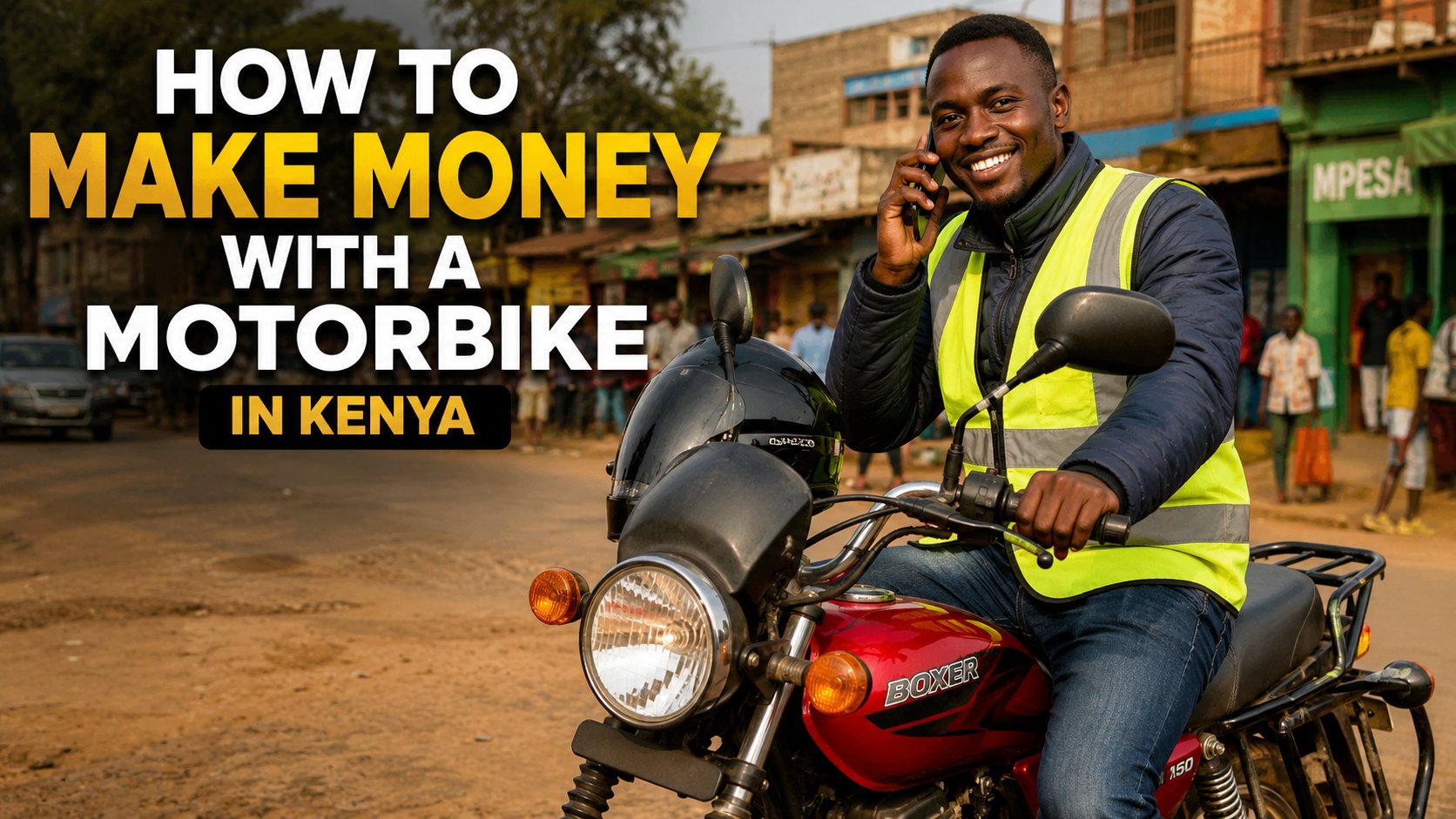How to Make Money With a Motorbike in Kenya